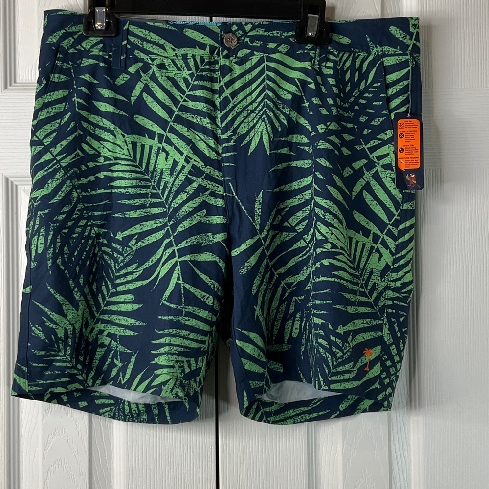Margaritaville Men’s Vacatiom Floral Insignia Blue Navy Shorts Various Sizes